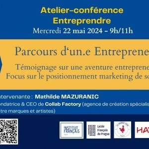 Atelier-Conférence Entreprendre - "Parcours d'un.e Entrepreneur.e"
