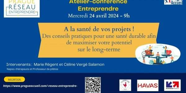 Atelier Conférence - A la santé de vos projets !