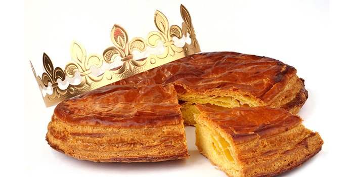 Café de la traditionnelle Galette des Rois