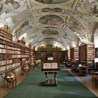 Monastère de Strahov et bibliothèque des prémontrés