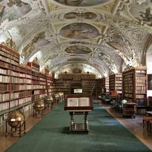 Monastère de Strahov et la bibliothèque des prémontrés
