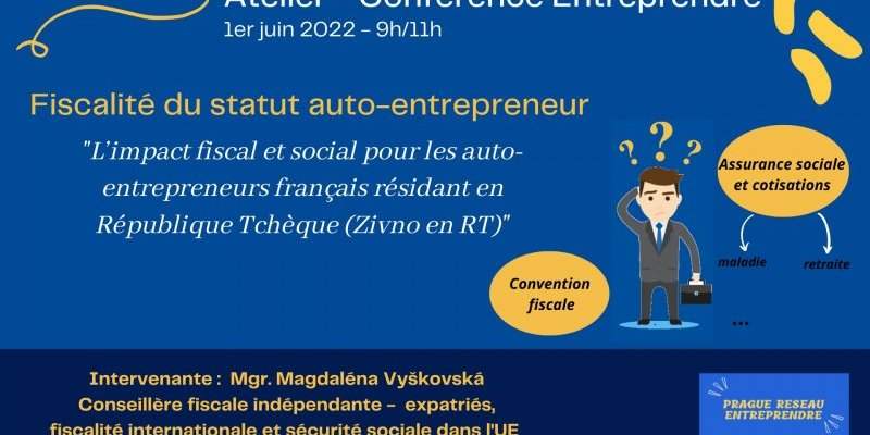 Atelier-Conférence Entreprendre "Fiscalité du statut Auto Entrepreneur"