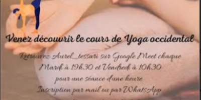 Yoga occidental en ligne avec Aurélie