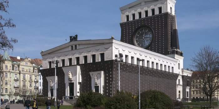 Eglise Sacré Coeur, quartier Vinohrady